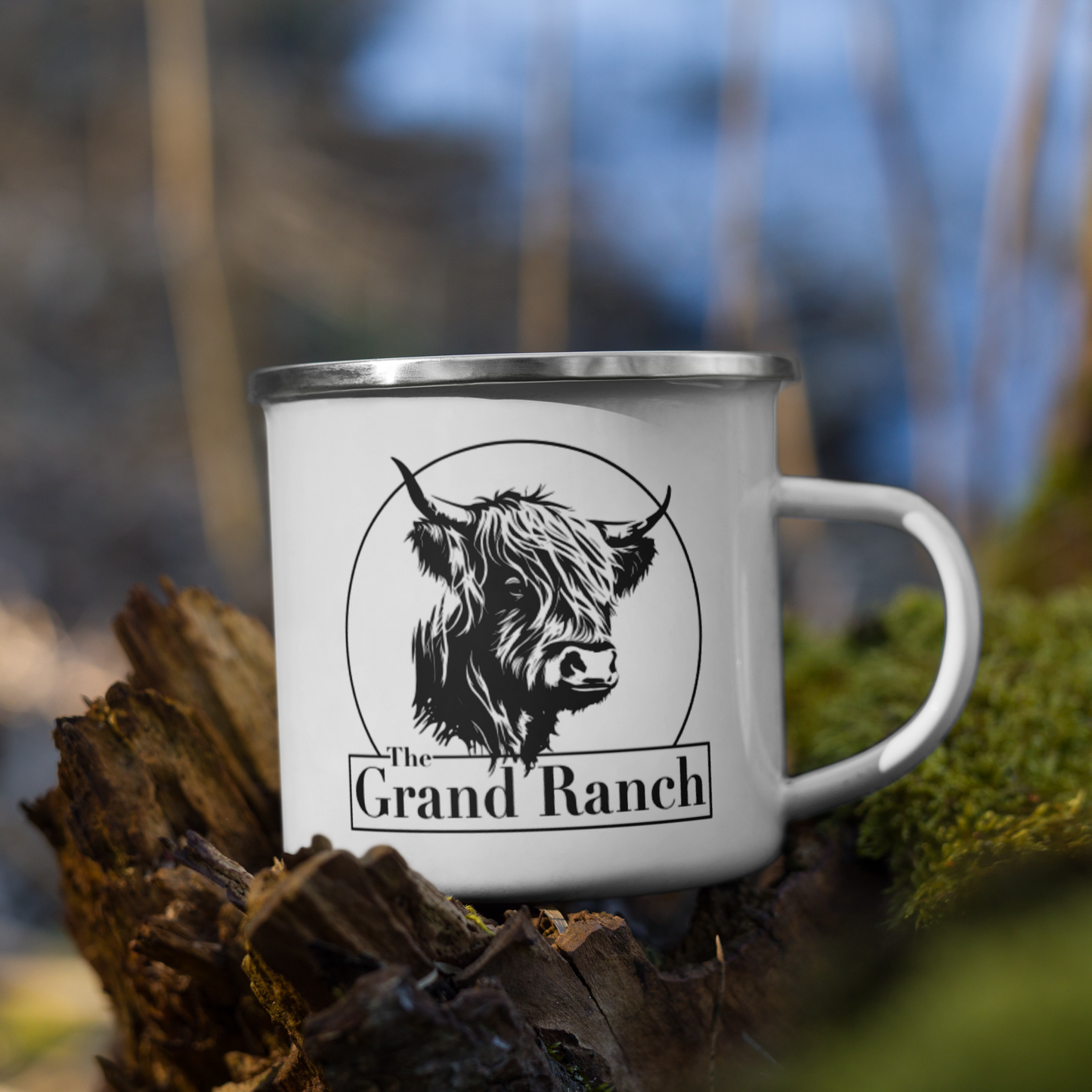 Enamel Mug The Grand Ranch - Hairy Highland